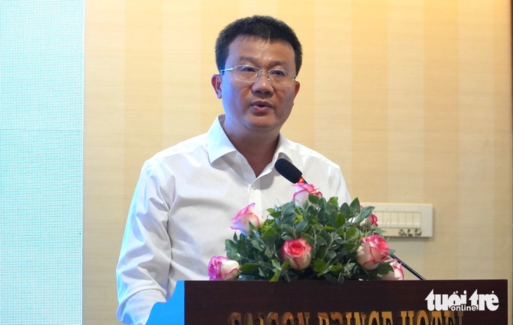 Ông Nguyễn Tuấn Quang, Phó cục trưởng Cục Biến đổi Khí hậu, Bộ Nông nghiệp và Môi trường - Ảnh: C. T.