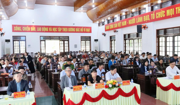 Toàn cảnh Hội thảo “Thực trạng, tiềm năng và định hướng phát triển cây Tre gắn với chuỗi giá trị tại tỉnh Đắk Lắk”.