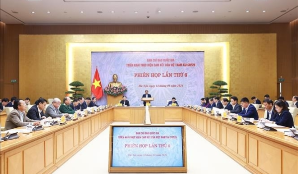 Thủ tướng Phạm Minh Chính: Giảm phát thải ròng bằng “0” vào năm 2050 là sứ mệnh chính trị của quốc gia