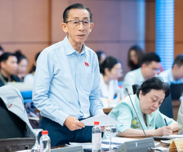 PGS, TS Trần Hoàng Ngân, Đại biểu Quốc hội TP.HCM (Ảnh: Media QH).